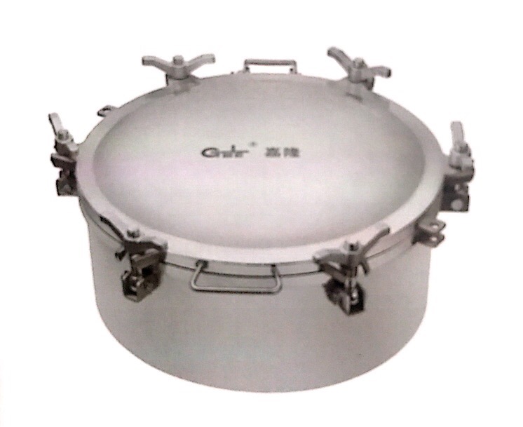 浙江嘉隆化工車(chē)不銹鋼人孔蓋罐口 浙江嘉隆化工車(chē)不銹鋼人孔蓋罐口