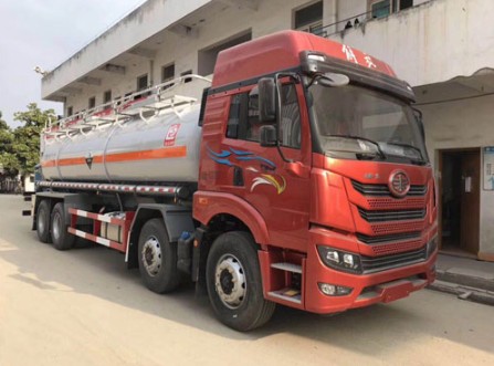 SLS5320GFWC5Q型解放前四后八腐蝕性物品罐式運(yùn)輸車 SLS5320GFWC5Q型解放前四后八腐蝕性物品罐式運(yùn)輸車