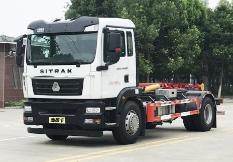 16噸重汽汕德卡單橋勾臂垃圾車_HDW5188ZXXZ6型車廂可卸式垃圾車 16噸重汽汕德卡單橋勾臂垃圾車_HDW5188ZXXZ6型車廂可卸式垃圾車